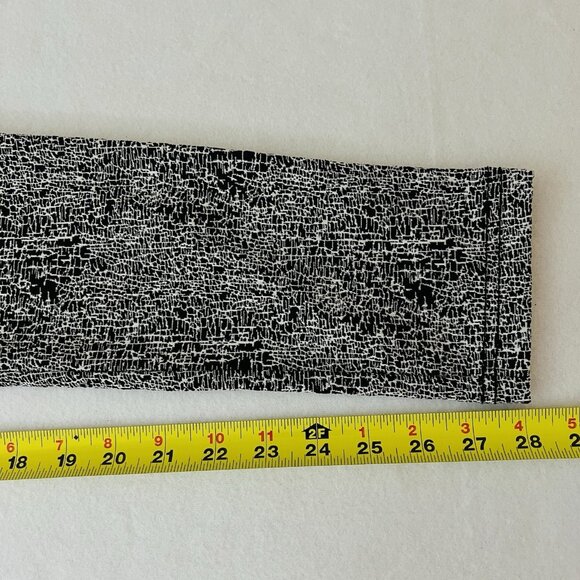 Calvin Klein Women's Pull-on Stretch Skinny Black White Leggings Pants Size 2 - Picture 12 of 12